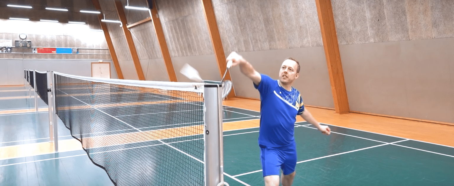 Badminton drop shot the secret strike from the shadows