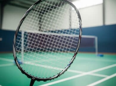 even balanced badminton racket header