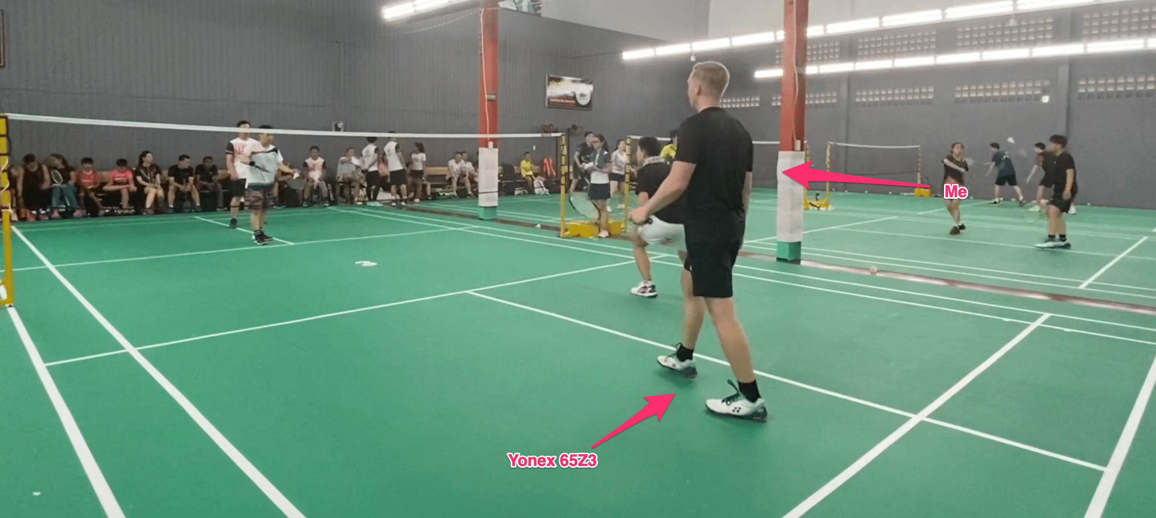 Badminton Court Offers Unusual Experience